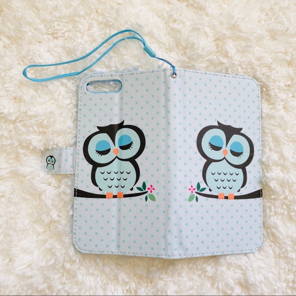 iPhone 7 plus iphone 8 plus wallet case | owl case - Picture 3 of 3